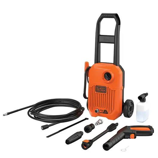Електрическа водоструйка Black & Decker  1300 W, 312 л/ч, 110 bar, BEPW1300L