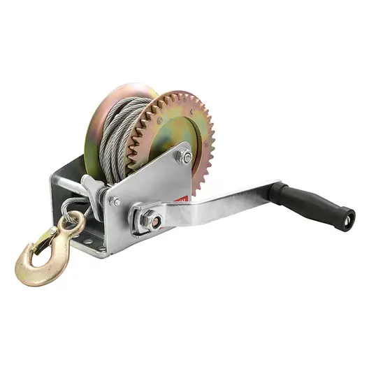 Ръчна лебедка Hu-Lift Equipment със стоманено въже  10 м, 0.5 т, WH10-10