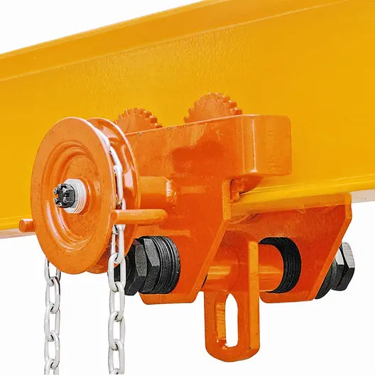 Релсова количка Hu-Lift Equipment ръчно управляеми за хоризонтално преместване на товари  2 т, 3 м, HGT20