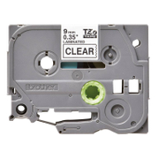 Лента Brother за етикетен принтер  9 мм, 8 м, черно върху прозрачно, TZe121 - product - 094 BRT2016