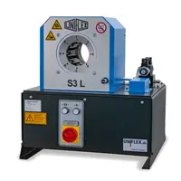 Преса Uniflex за кримпване на хидравлични маркучи 1800 kN/180 т, 10-70 мм, 380 V, 3000 W, S3 L Ecoline