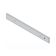 Релса за плъзгаща врата Estebro тип рустик за горно водене  30x5 мм, 2 м - product - 094 ETB 106