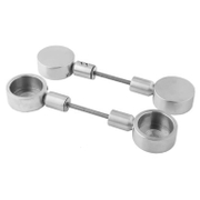 Опора Estebro за тръбна дръжка двустранна  ф 40 мм, полирана - product - 094 ETB 135