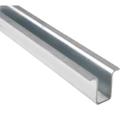 Релса за плъзгаща врата Estebro долна за насочване на движението поцинкована  46.5/24.5х40 мм, 450 кг, 3 м, O-19 - product - 094 ETB 222