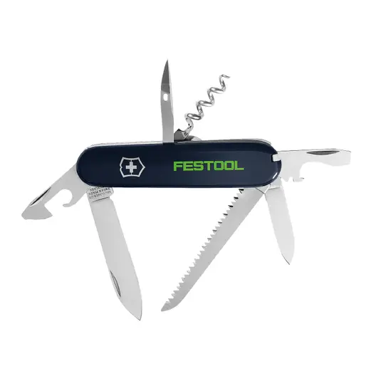 Сгъваем нож Festool джобен комбиниран 12 в 1, Victorinox