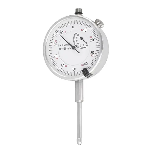 Индикаторен часовник с циферблат Fervi  0-30 мм, ф 60 мм, C048