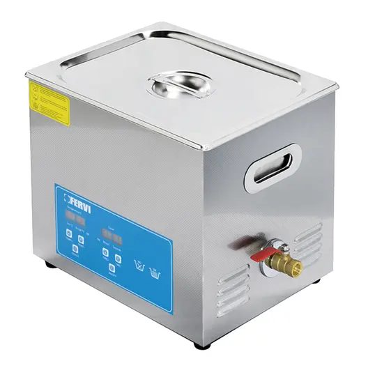 Ултразвукова вана Fervi за почистване  10 л, 240 W, 330x270x280 мм, UC01/100