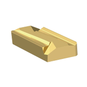 Пластина Fervi за стругарски нож за външна обработка  HW волфрамов карбид - TiN, 9.25x4.76 мм, R KNUX - product - 094 FRV2945