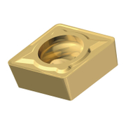 Пластина Fervi за стругарски нож за външна обработка  HW волфрамов карбид - TiN, 6.35х2.38 мм, CCMT - product - 094 FRV2947