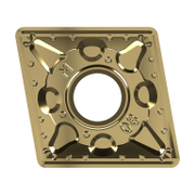 Пластина Fervi за стругарски нож за външна обработка  HW волфрамов карбид - TiN, 12.7x4.76 мм, CNMG120408N - product - 094 FRV3814