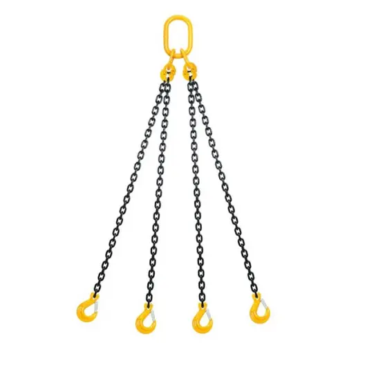 Сапан верижен Haklift четирираменен с куки  3 т, 2 м