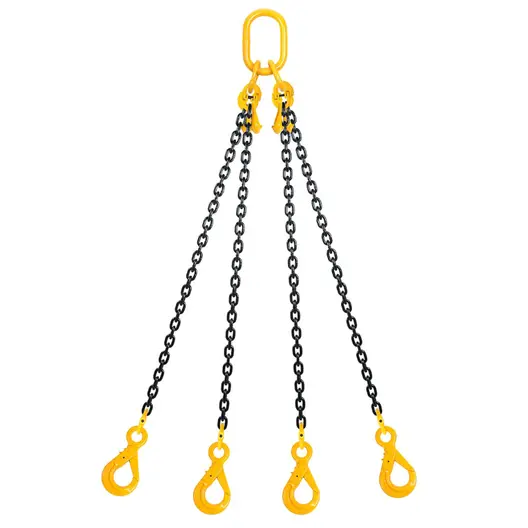 Сапан верижен Haklift четирираменен с куки  3 т, 4 м