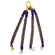 Сапан полиестерен Haklift четирираменен с шегели  1 т, 1 м, лилав - product - 094 HKL3809