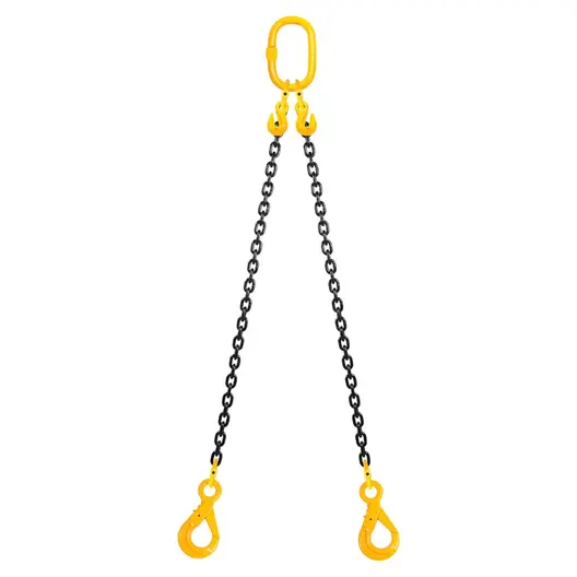 Сапан верижен Haklift двураменен с куки  7.5 т, 6 м