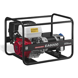 Генератор за ток Honda бензинов монофазен 6000 W, 11.7 к.с., 23.5 A, 230 V, EA6000N1