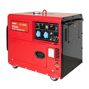 Генератор за ток Senci дизелов трифазен с електростартер 4800 W, 6.44 к.с., 8.3 A, 230/400 V, SC7500Q-3