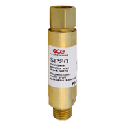 Клапан предпазен GCE за газозаваръчна техника  1/4, 10 bar, 80 мм, кислород, SP20 - product - 094 KAM1620