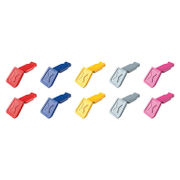 Клипс Knipex маркиращ за инструменти червен, син, жълт, сив, пурпурен 10 бр. - product - 094 KNP4260