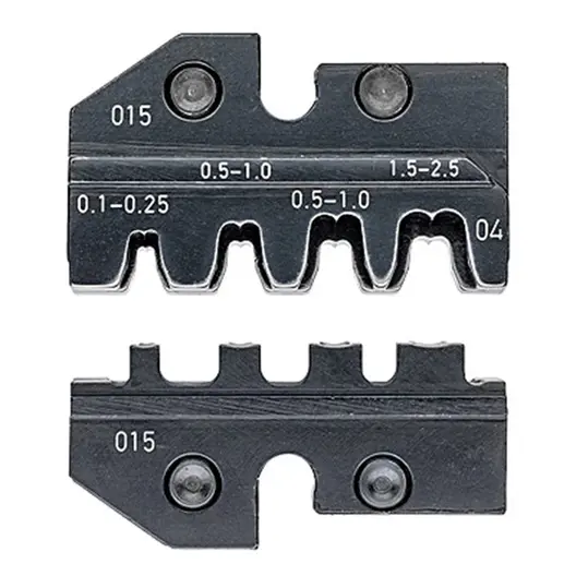 Челюсти за кербовъчни клещи Knipex  0.1-2.5 мм2