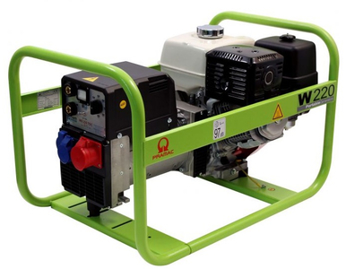 Генератор за ток Pramac бензинов трифазен 6100 W, 13 к.с., 220 A, 230/400 V, W220 TDC