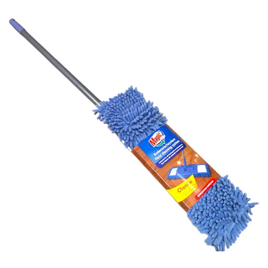 Подочистачка Magic Clean моп  зелен/розов/син, 450х150х74-130 мм, Chenille