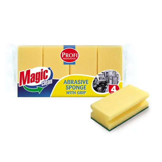 Гъба Magic Clean домакинска к-кт  4 бр., Profi