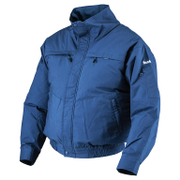 Вентилиращо работно яке Makita  без батерия и зарядно, 10.8-18 V, тъмносиньо, размер XXXL, DFJ300Z3XL - product - 094 MKT 124