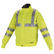 Вентилиращо работно яке Makita  без батерия и зарядно, 18 V, жълто, размер L, DFJ214ZL - product - 094 MKT 129