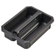 Вложка Milwaukee за куфар за инструменти сменяема 4932464078 и 4932464079, черна, Packout - product - 094 MLA3980