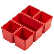 Вложка Milwaukee за куфар за инструменти сменяема 4932464082 и 4932464083, 5 бр., червена, Packout - product - 094 MLA3982