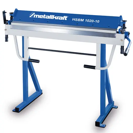 Ръчен абкант за ламарина Metallkraft  1 мм, 1020 мм, 1276х550х975 мм, HSBM 1020-10