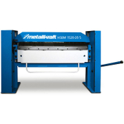 Ръчен абкант за ламарина Metallkraft  престилков комбиниран 2 мм, 1.5 мм, 1520 мм, HSBM 1520-20 SH - product - 094 MTC 118