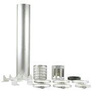 Кожух Grundfos за сондажна помпа охладителен с мрежест филтър, KIT CPL. SQ/SQE - product - 094 PGS3148