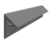 Лайстна BG с перо за оформяне на ъгли  20x20 мм, 2.5 м