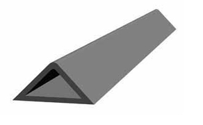 Лайстна BG без перо за оформяне на ъгли  30x43 мм, 2.5 м - product - 094 PNC1770