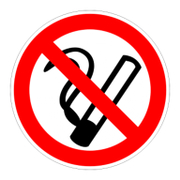 Знак Billboard еталбонд забранителен Забранено е пушенето ф 230 мм - product - 094 PRV4473