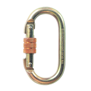 Карабинер Toplock D-образен поцинкован  10 мм - product - 094 PRV 358