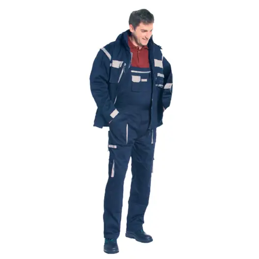 Комплект яке с полугащеризон Coverguard зимен  тъмносини, размер 54, Navy