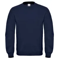 Блуза работна B&C Collection ватирана с дълъг ръкав  тъмносин, размер 4XL, ID.202