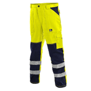 Панталон сигнален CXS светлоотразителен  жълт, размер 56, Norwich - product - 094 PRX3220