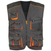 Летен работен елек B-Wolf за инструменти  тъмносив, размер XXL, Atlas - product - 094 PRX3311