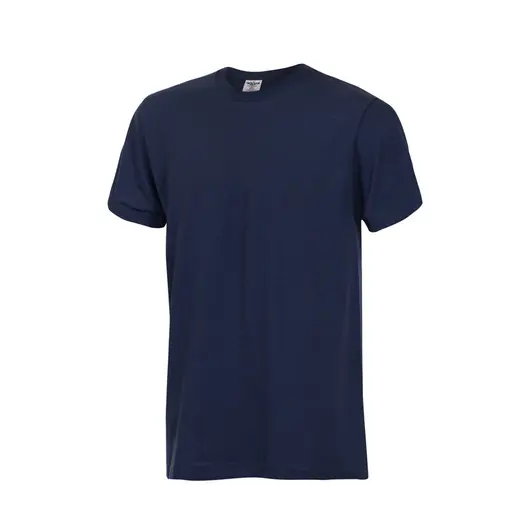 Работна тениска B&C Collection с къс ръкав  тъмносиня, размер XL, памук, #E150