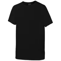 Работна тениска B&C Collection с къс ръкав  черна, размер XXXL, памук, #E150