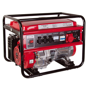Генератор за ток Raider бензинов трифазен 5000 W, 230/400 V, RD-GG07
