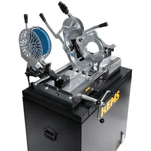 Машина за челно заваряване REMS на тръби PB, PVDF, PE, PP  500 W, 40-160 мм, 180-290 °C, SSM 160KS