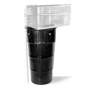 Улей Rubi за насипни материали направляващ гумен, с верига 1000 кг, ф 510 мм, Rubchute - product - 094 RUB2607