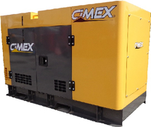Генератор за ток Cimex дизелов трифазен с електростартер и авт. старт/стоп  24 300 W, 40 к.с., 230/400 V, SDG40 - product - 094 SIM2565