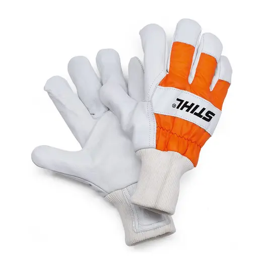 Ръкавици STIHL от телешка кожа  размер 11, оранжево и бяло, Advance Duro