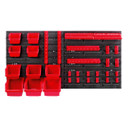 Щендер Kistenberg за инструменти с 10 контейнера и стойки празен 400x165x400 мм, черно и червено, Orderline KOR4 - product - 094 TEK 100