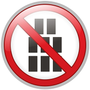 Знак лепенка Totem забранителен Забранени са стифирането и складирането ф 150 мм - product - 094 TOT3628